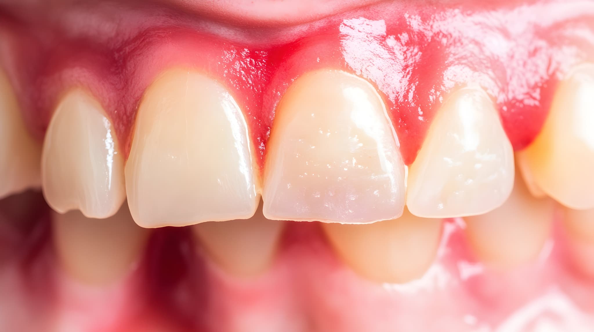 歯周病になった歯茎
